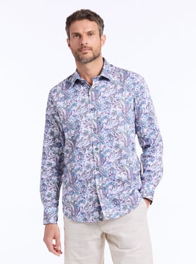 Robert Graham Buckingham Long Sleeve Button Down Shirt Big