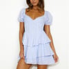 Be Cute Mini Dress Blue