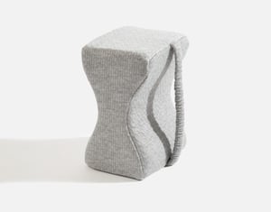 QE Home ElevateRest Leg Pillow, Grey