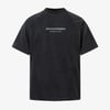 Deconstruction Split Embroidered T-shirt - Black / M