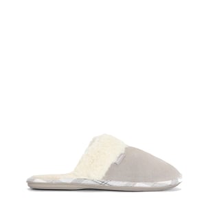 Barbour Womens Lydia Mule Slipper Grey - UK 3