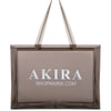 AKIRA PVC Xxl Shopping Bag Clear | Black