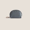 Nylon Shell-Shaped Cosmetic Storage Bag - Lime Grey / One Size