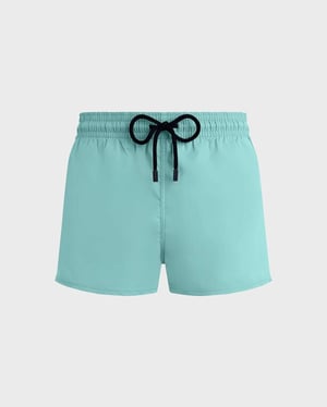 Vilebrequin - Men Swimwear Short And Fitted Stretch Solid - Swimwear - Man - Blue - Size XXXL