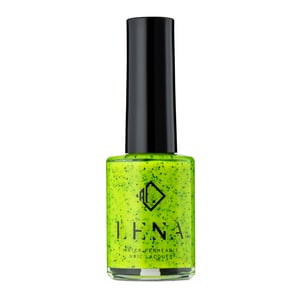 LENA Breathable & Water-Permeable Halal Nail Polish - Speckled Pattern - Ki-wi Go Out Tonight? - SE14