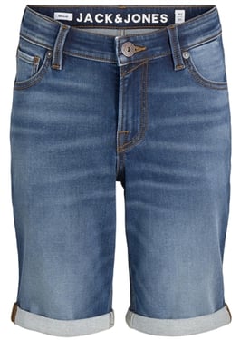 Jack & Jones Rick Icon Denim Junior Shorts - Blue / Blue Denim - 14Y