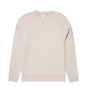 Sunspel Womens Sweatshirt Light Sand