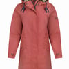 Weird Fish Delara Showerproof Jacket Desert Rose Size 8