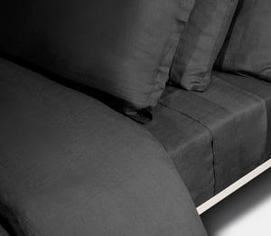 Heritage Linen Duvet Set - King/Cal. King / Stone