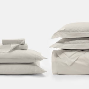 Signature Bedding Set King w/st pillowcases Moscato Beige Boutique Hotel Sateen , Luxury Organic Bedding and Sheet Sets , PROSSIONI