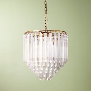 Francesco chandelier in clear glass