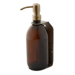 Nickel Single Wall Mounted Soap Dispenser