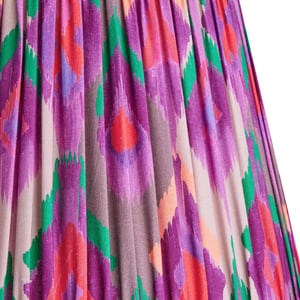 20cm empire shade in magenta mala ikat by Matthew Williamson