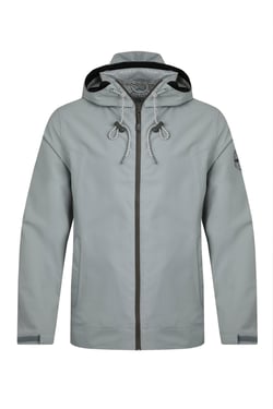 Weird Fish Prescott Waterproof Packable Jacket  Limestone Size S/M