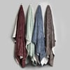 QE Home Corduroy Throws, Red