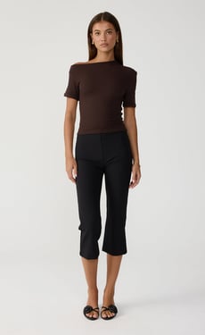 Serene Capri Pants (Black) - US 0