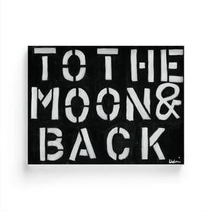 To The Moon and Back Art Print