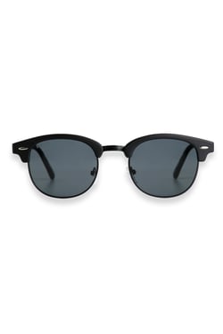 Weird Fish Johnson Clubmaster Sunglasses Black Size ONE
