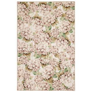 Wild Hydrangea Eco-Washable Rug - 120x185cm