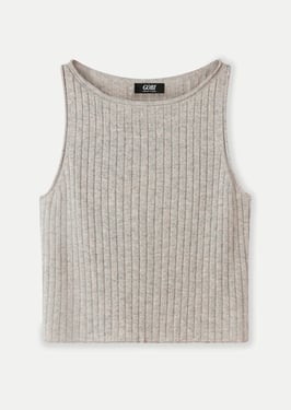 Cashmere Crop Top - 2XL / dawn blue / WK732-828