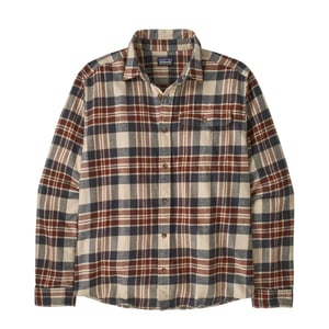 Patagonia L/S Lightweight Fjord Flannel Shirt Paw Dried Vanilla
