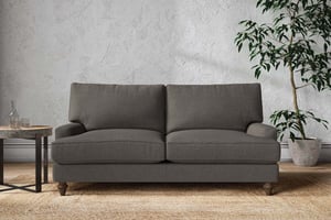 nkuku Marri Sofa | Make To Order | Medium | Brera Linen Granite