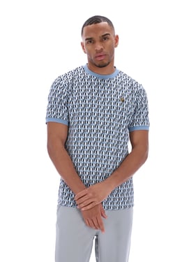 Jagger Geo Jacquard T-Shirt - 3XL