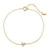 Trinity Bracelet 14K Gold