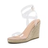DREAM PAIRS Open Toe Espadrille Platform Wedge Sandals