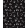 Good Roots Toile Wallpaper Black