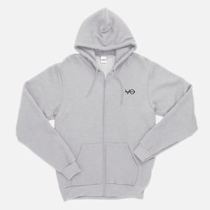 VO Embroidered Zip Up Hoodie (Unisex)