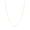 Pearl Chain Necklace Sterling Silver