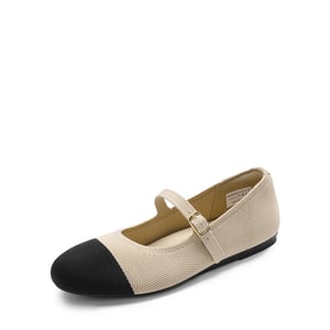 DREAM PAIRS Breathable Arch Support Strap Flats