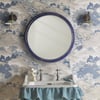 Smaller Cinders Mirror in Blue