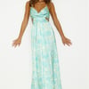 Celestial Bliss Maxi Dress Green