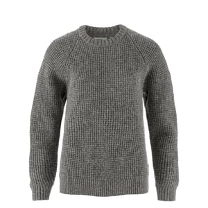 Fjallraven Womens Ovik Waffle Knit Grey