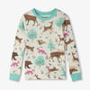 Girls Forest Animals Pajama Set