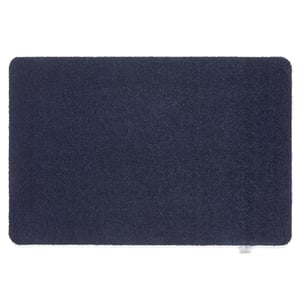 Sense French Navy Washable Doormat - 80x120cm