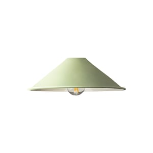 Smaller Cookie shade in frosty green with stone interior