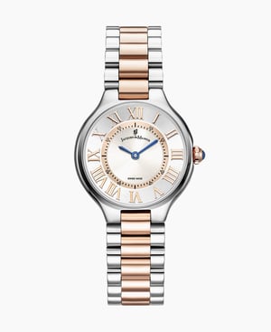 Celine 29mm Two-hands Two-tone Silver dial Stainless steel swiss watch - 29 mm