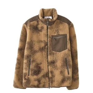Corridor Oak Fleece Zip Brown