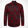 Elvis Flock Shirt Red