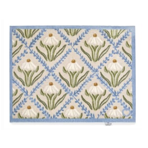 Daisy Trellis Washable Doormat - 65x85cm