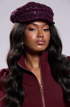 AKIRA Kary Tweed Hat