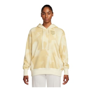 Women's Nike USA Fleece Yellow Hoodie / S