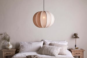 nkuku Orisa Linen Lampshade | Shades | One Size | Off White
