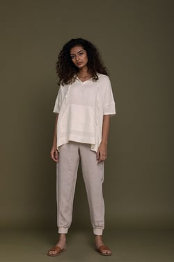 The Hemp Hoodie - Shell Off-White / XL/2XL