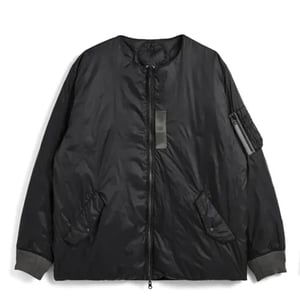 Taion Reversible MA-1 Type Inner Down Jacket Black / Black