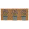 Coir Insert Lavender Doormat - 23x53cm
