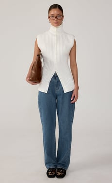 Carson Top (Off White) - S/M